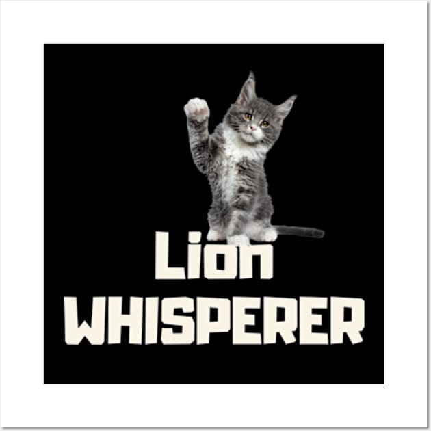 lion whispere pt2 Wall Art by cloudviewv2